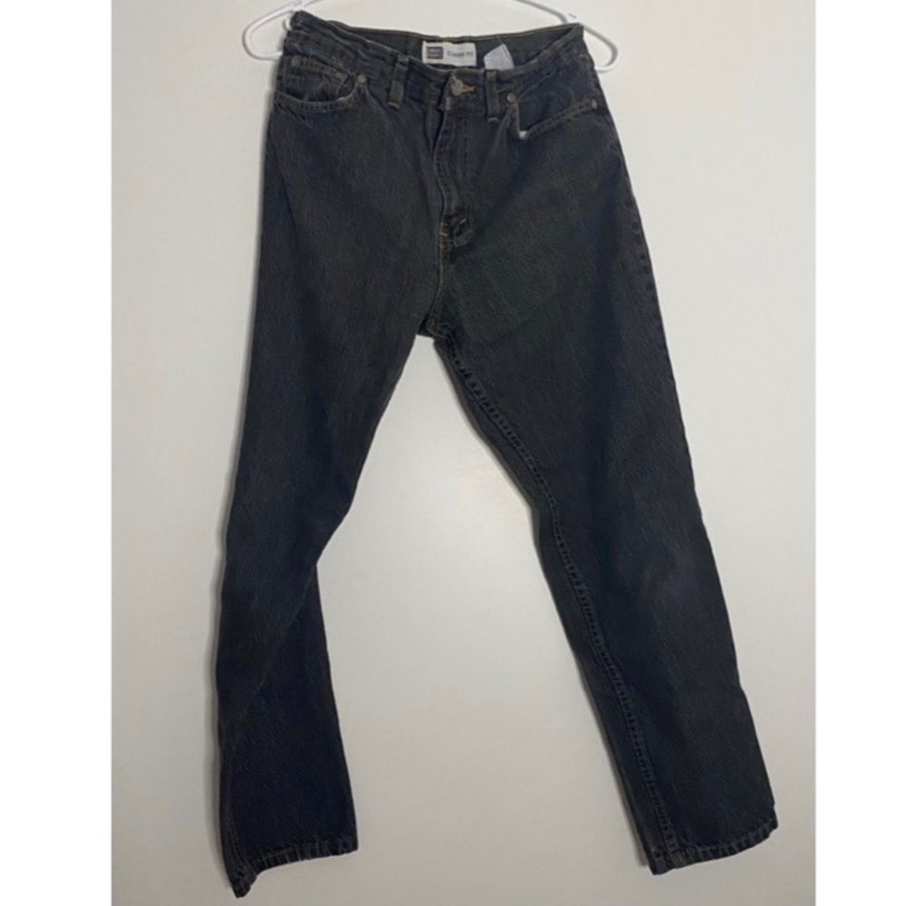 thrifted black jeans